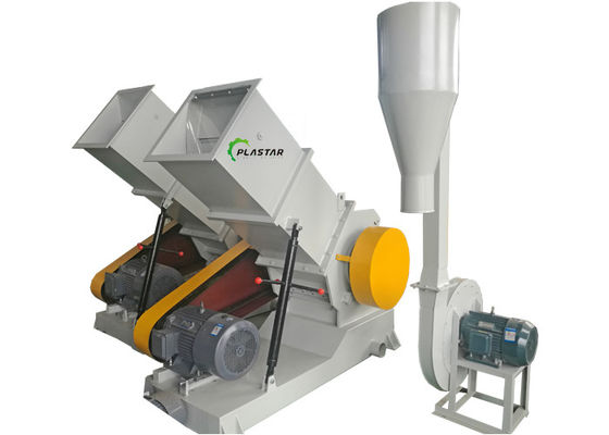 PVC Boru Profili için 500KG / H PVC Plastik Kırma Makinesi Öğütücü Kırma Makinesi