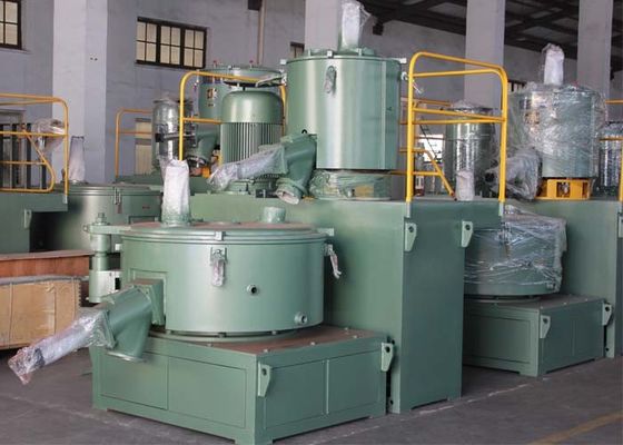 PE Pelet PVC Karıştırıcı Makinesi PVC Bileşik için Sıcak Soğutma Yüksek Hızlı Karıştırıcı